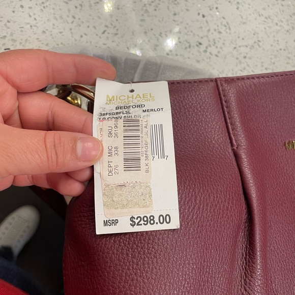 Burgundy Michael Kors SOLD!!! - Picture 3 of 6